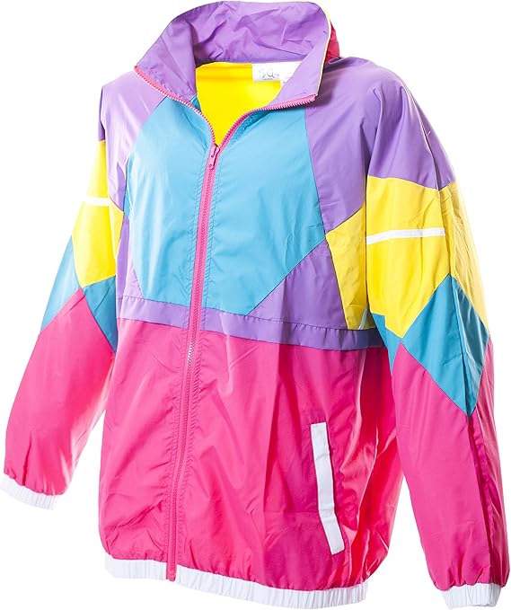 Tear-away retro ski jacket